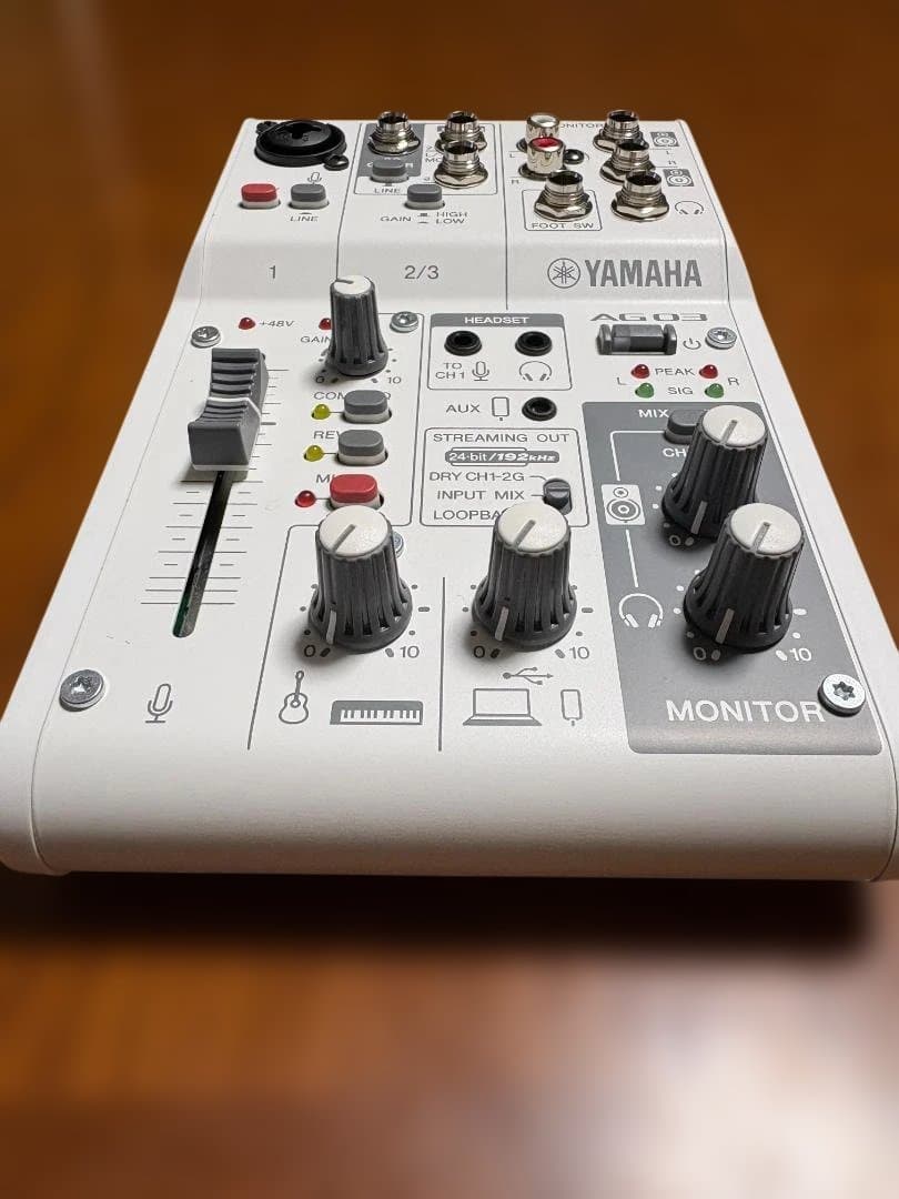 【超美品】YAMAHA AG03MK2（純正箱・ハードケース付）