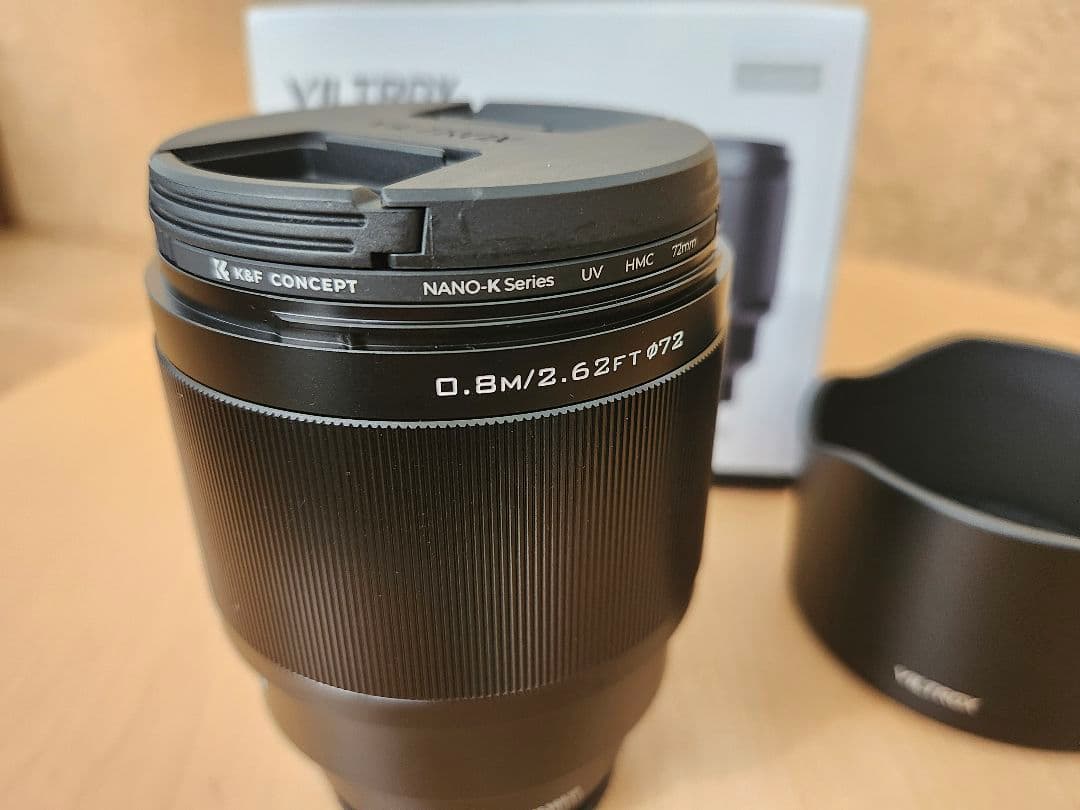 VILTROX AF 85mm F1.8 Ⅱ　フジマウントレンズ