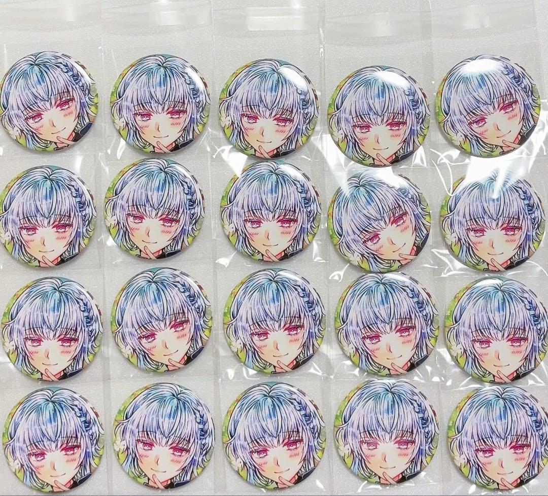 あくねこ 缶バッジ バト缶 Vol.4 ストロベリーガーデン フルーレ