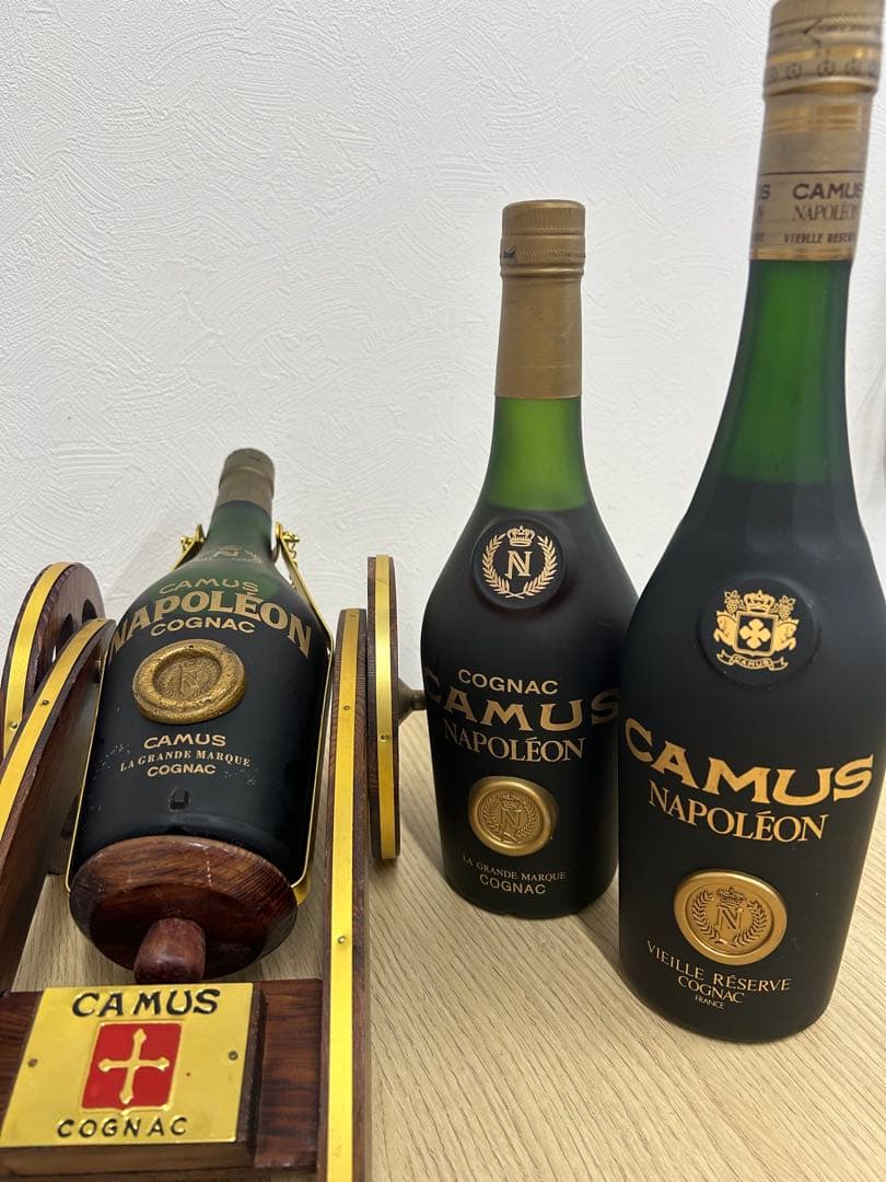『未開栓』 CAMUS ナポレオン3種　セット