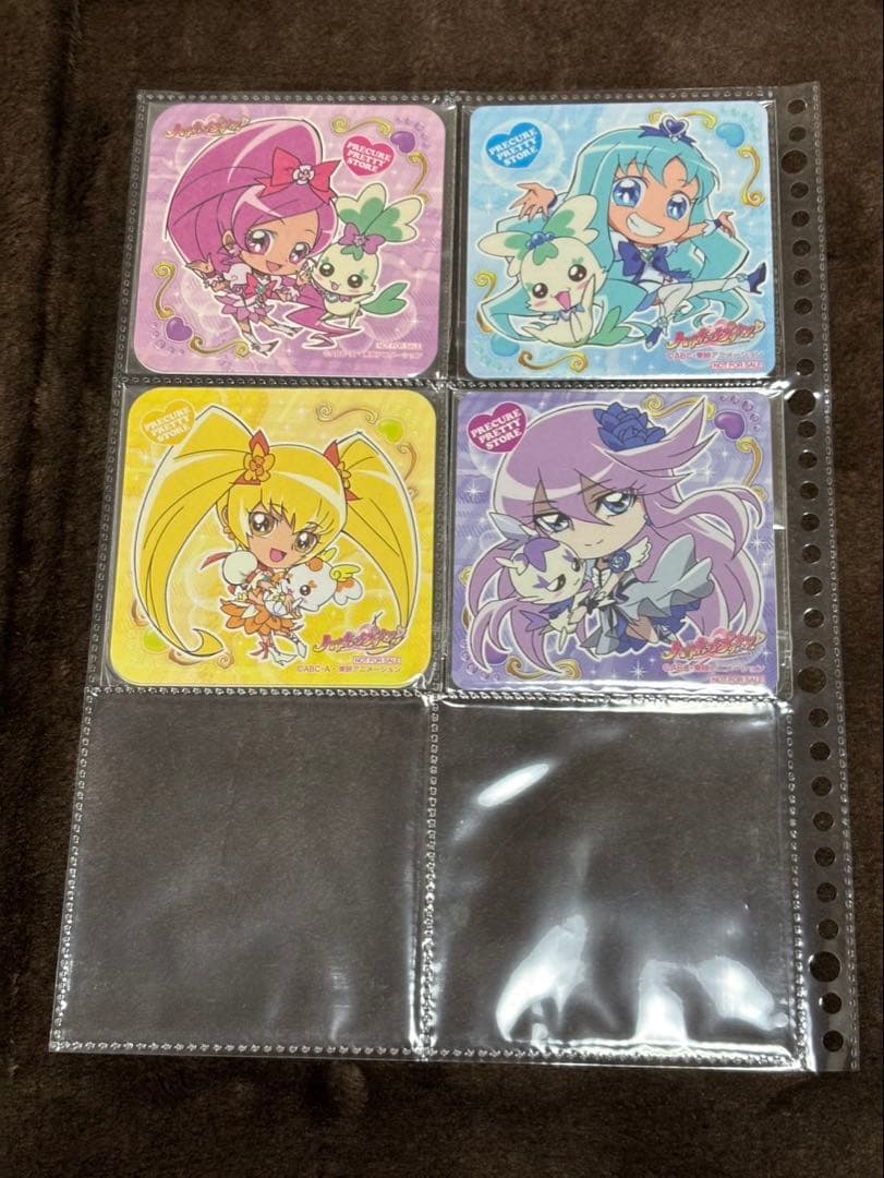 プリキュア　プリティストア　コースター　コンプリート　ノベルティ