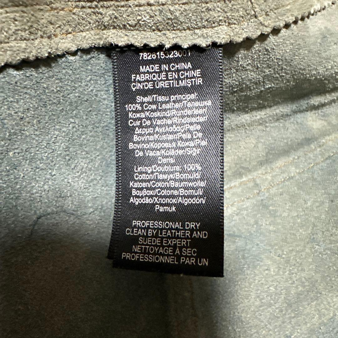 【150着限定】RRL INDIGO LEATHER JACKET リミテッド