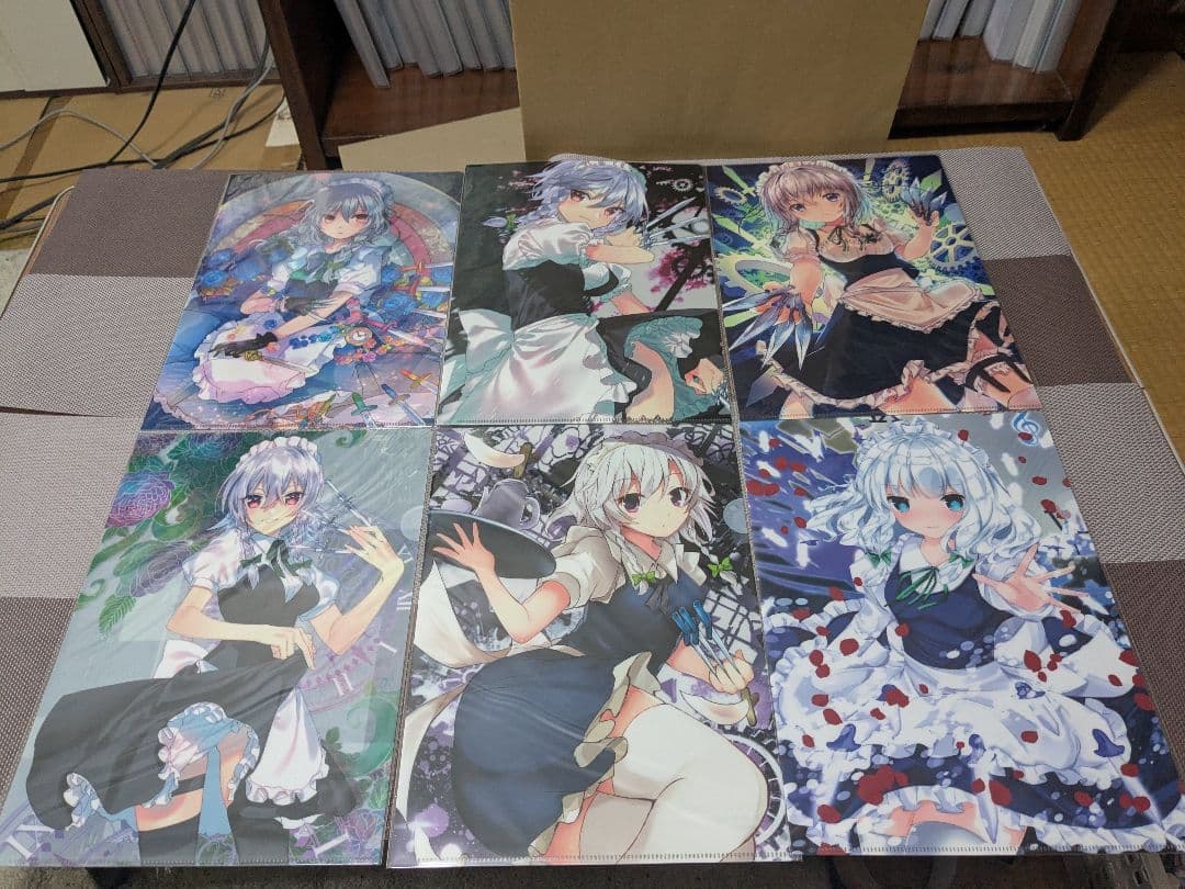 東方project　十六夜咲夜　クリアファイルセット①