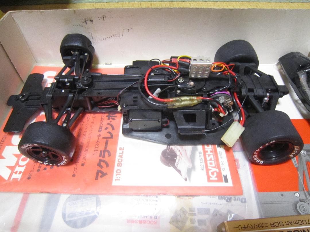 京商 1/10 電動RC F1レーサー マクラーレン ホンダ MP/5B 送料込