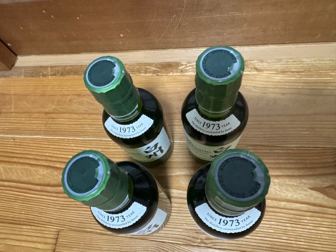 白州　ミニボトル　180ml 4本セット　サントリー　ウイスキー