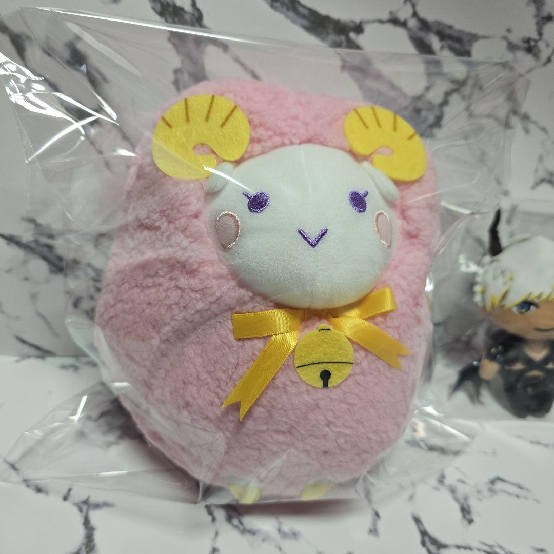 ObeyMe　マモンマスコット＆ひつじ(マモンカラー)ぬいぐるみセット