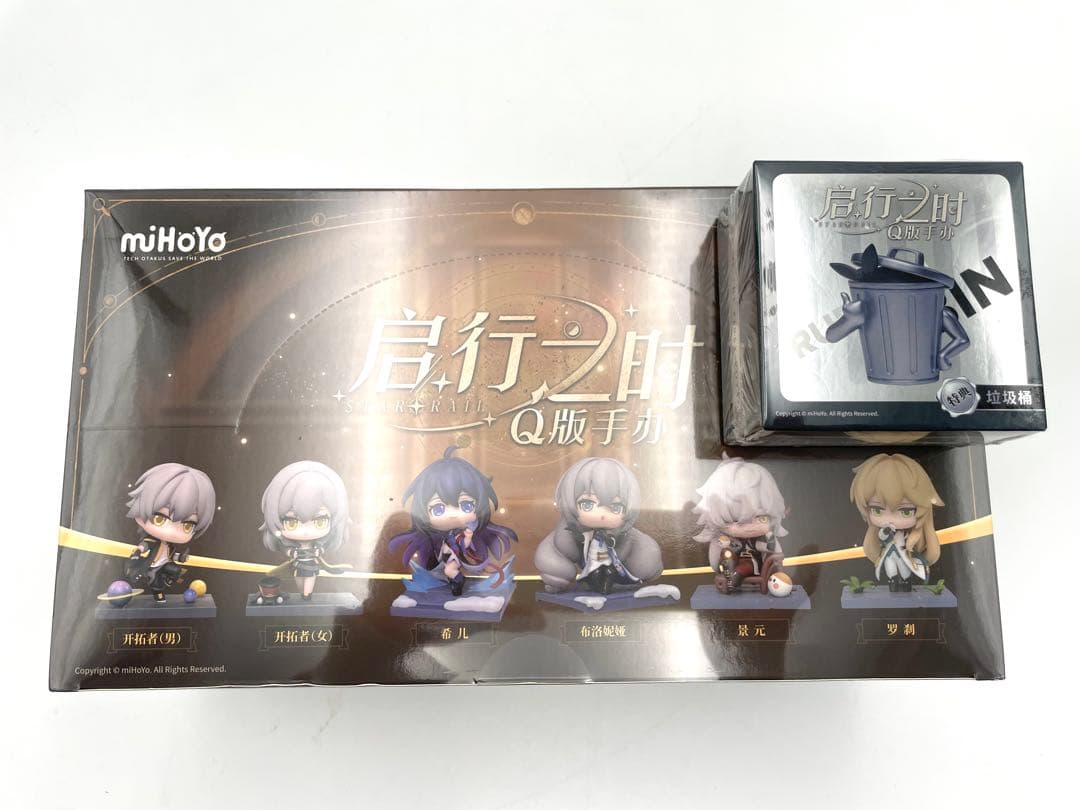 新品 miHoYo 崩壊 スターレイル 旅立ちの時 フィギュア 6個入りBOX