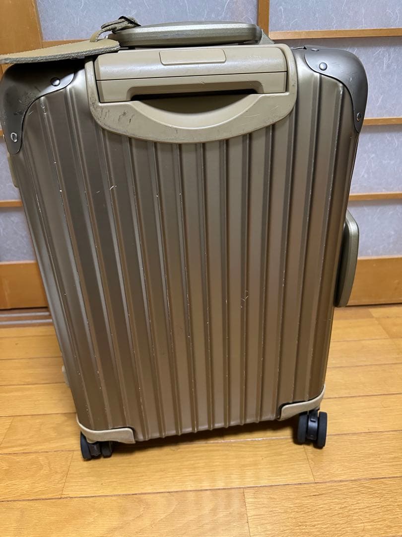 RIMOWA☆リモワスーツケース　トパーズチタニウム32L機内持ち込み可能