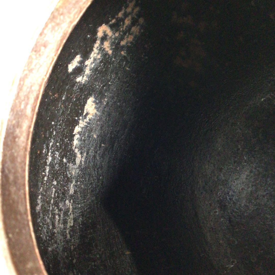 Ｐ２３３　茶釜　『人間国宝　高橋敬典造』『丸釜』　共箱　茶道具