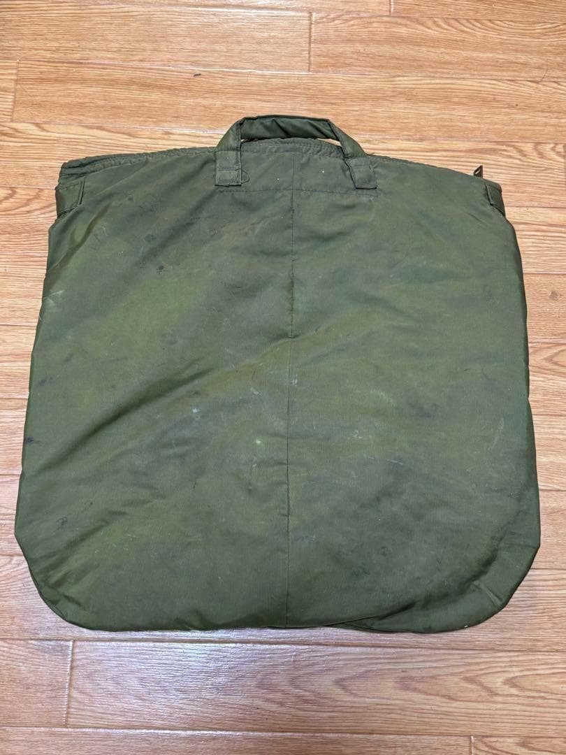米軍 実物 ヘルメットバッグ ブラスジップ