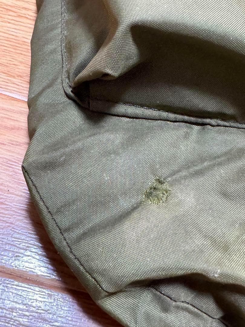 米軍 実物 ヘルメットバッグ ブラスジップ