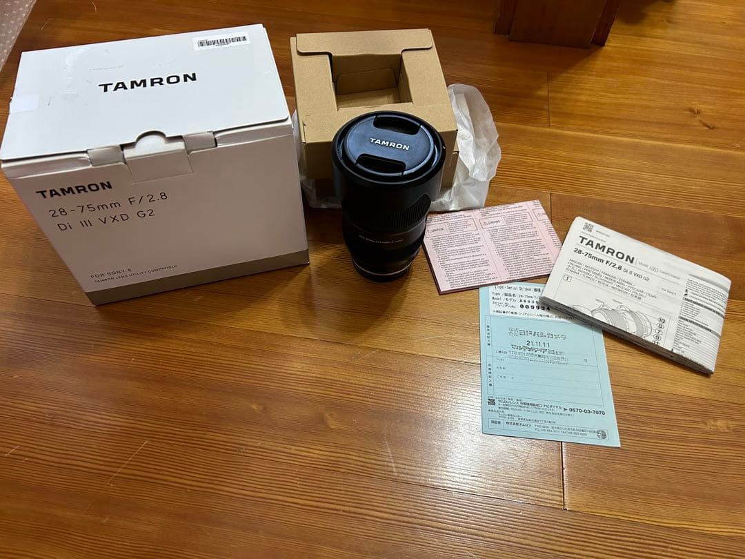 TAMRON タムロン28-75mm F2.8 Di III VXD G2