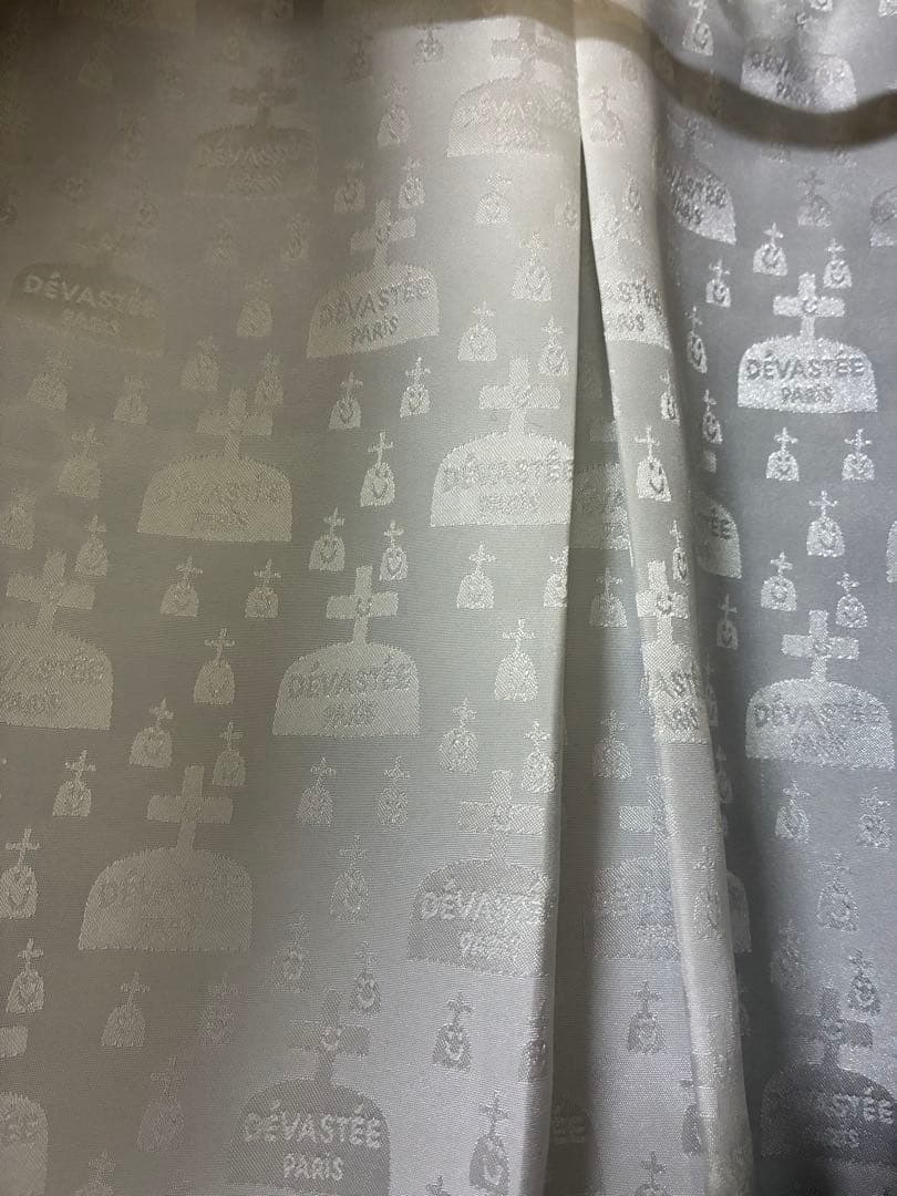 DEVASTEE【ディバステ】 チェスターコート　刺繍　レア　定価10万　黒