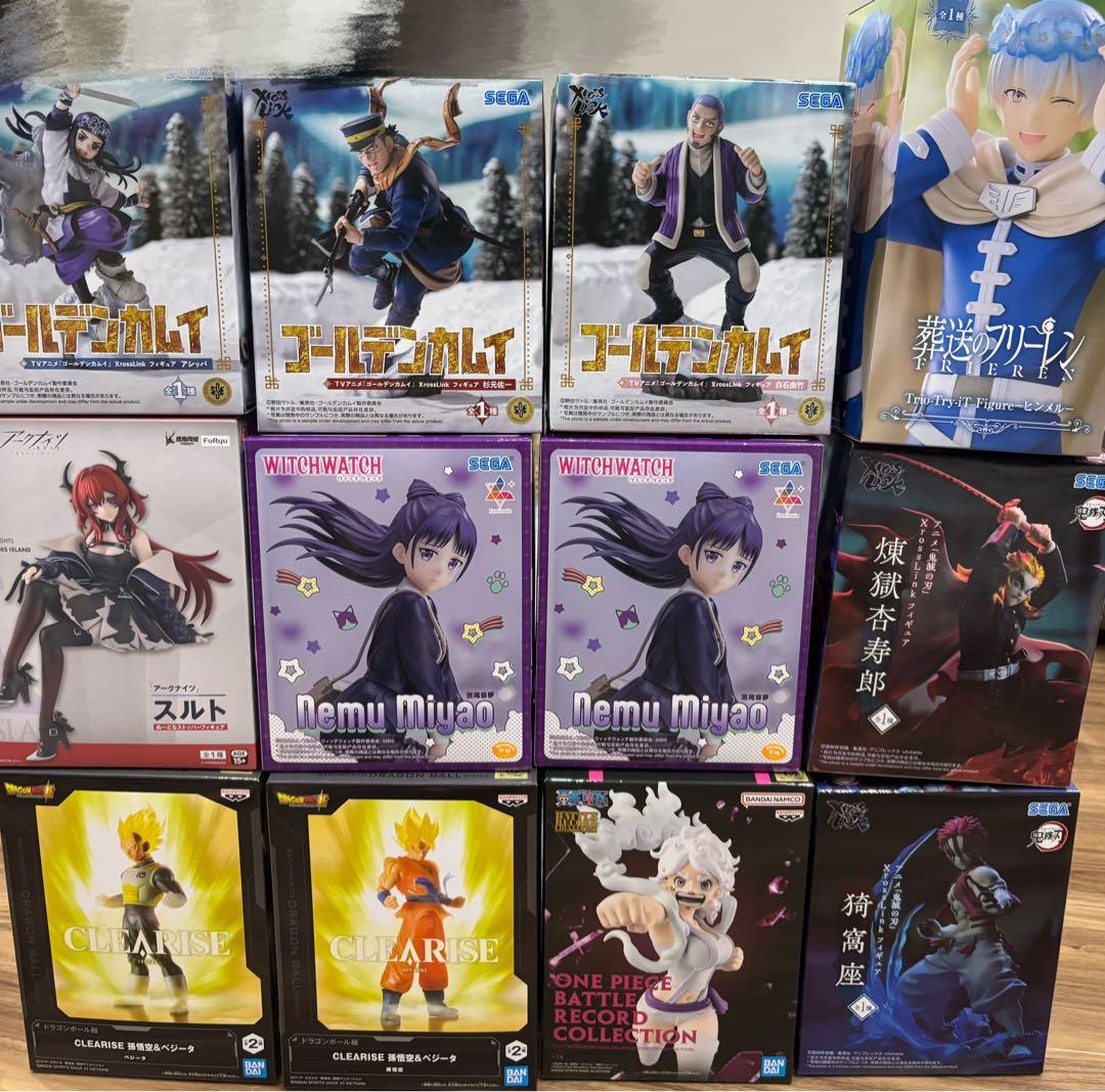 超新作フィギュアまとめ売り12点