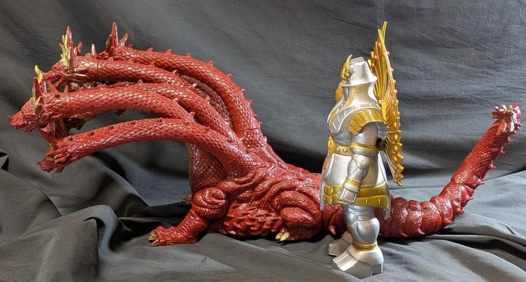 ヤマタノオロチ「ヤマトタケル」登場怪獣（バンダイ）ソフビフィギュア