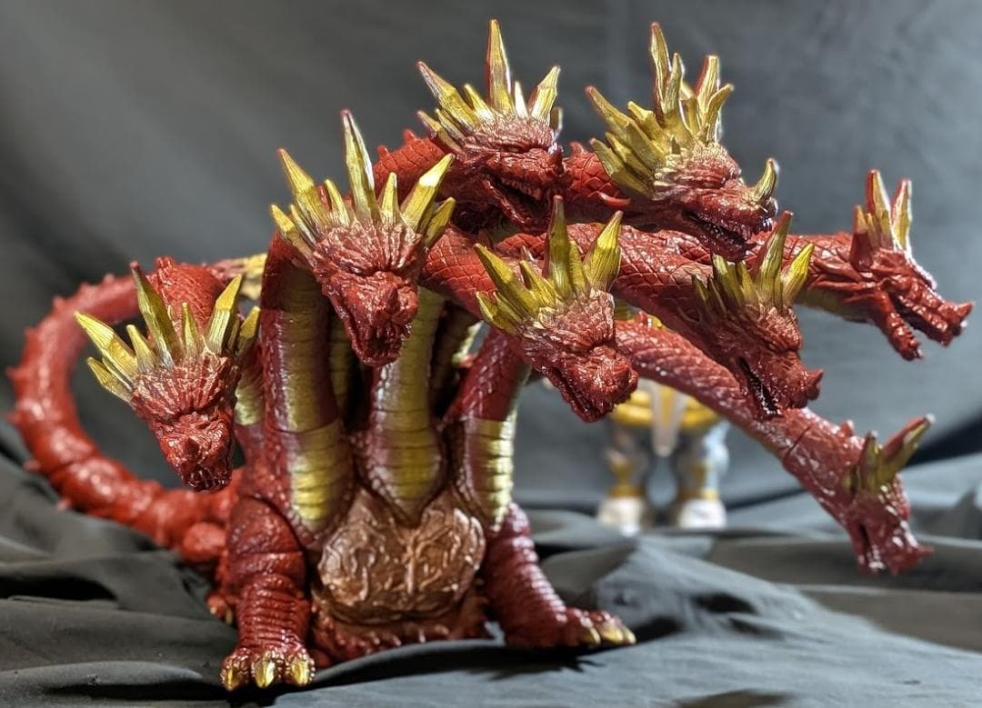 ヤマタノオロチ「ヤマトタケル」登場怪獣（バンダイ）ソフビフィギュア