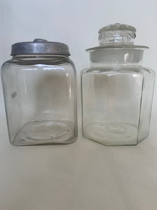 アンティーク　レトロ  ヴィンテージ  古道具　菓子　瓶