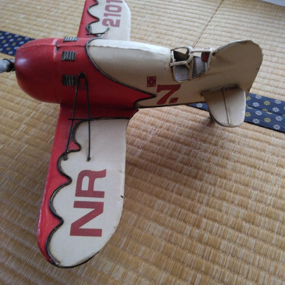飛行機模型 NR 2101 赤/白最終値下げ