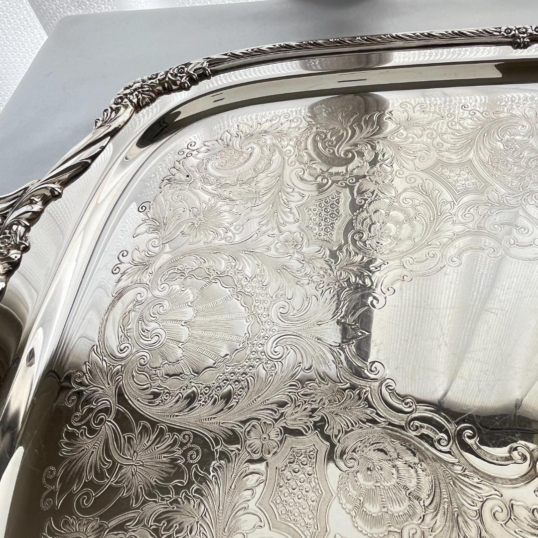 【Rogers Brothers】 HERITAGE ギャラリートレー 71cm