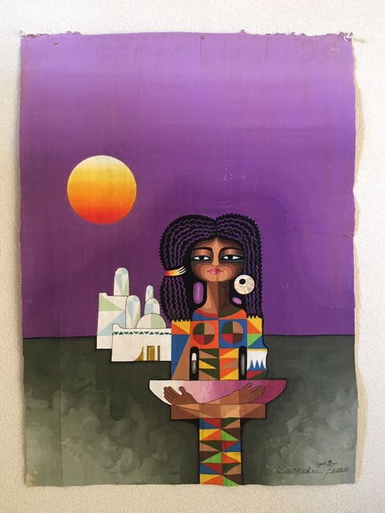 エジプトパピルス　絵画