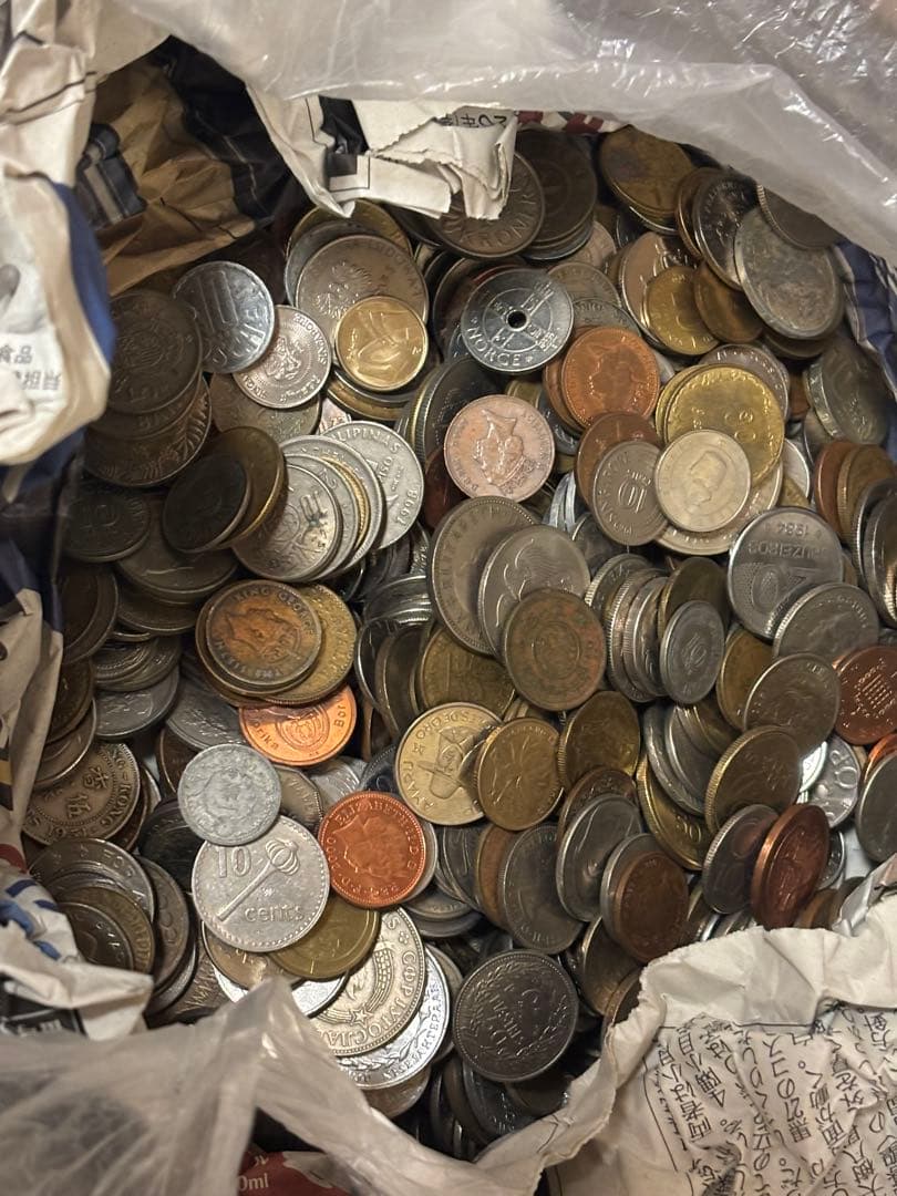 外貨　まとめ売り　約6.9kg