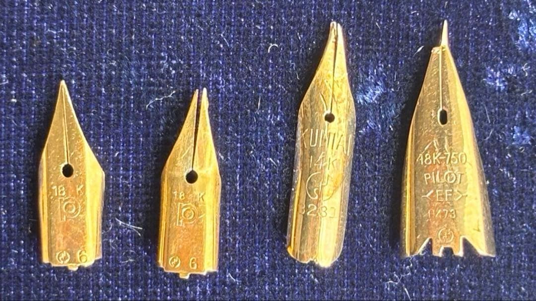 万年筆　14K 18K パイロット　pilot 金　ゴールド　ヴィンテージ