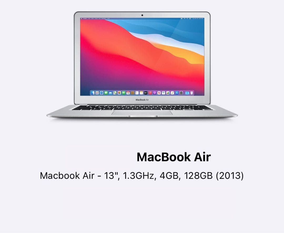 MacBook Air 13インチ 2013年モデル　純正充電アダプター付