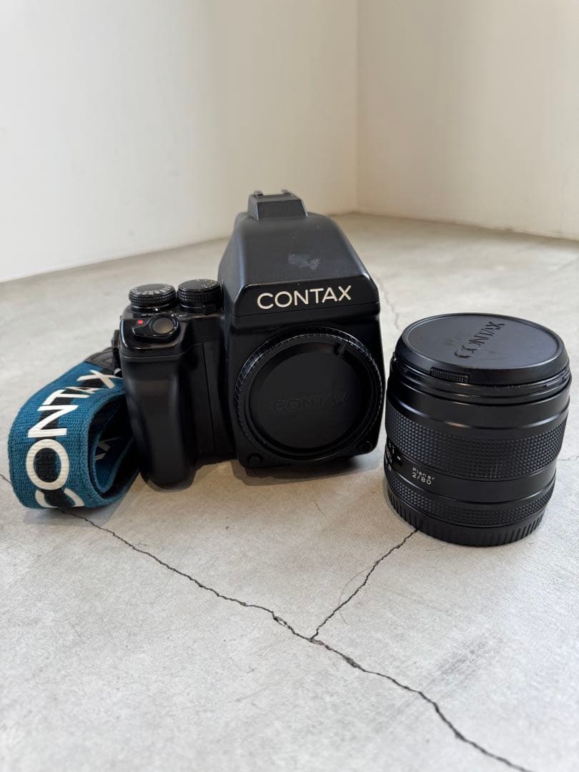 フィルムカメラ CONTAX645 Planar2/80