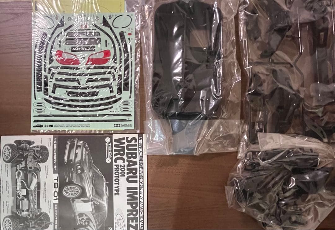 ホビーラジコン SUBARU IMPREZA WRC 2001 PROTOTYPE 58271