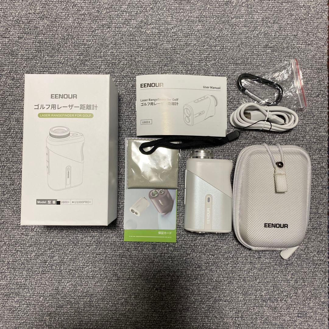 EENOUR ゴルフ用レーザー距離計Ｕ800 3点間測定機能