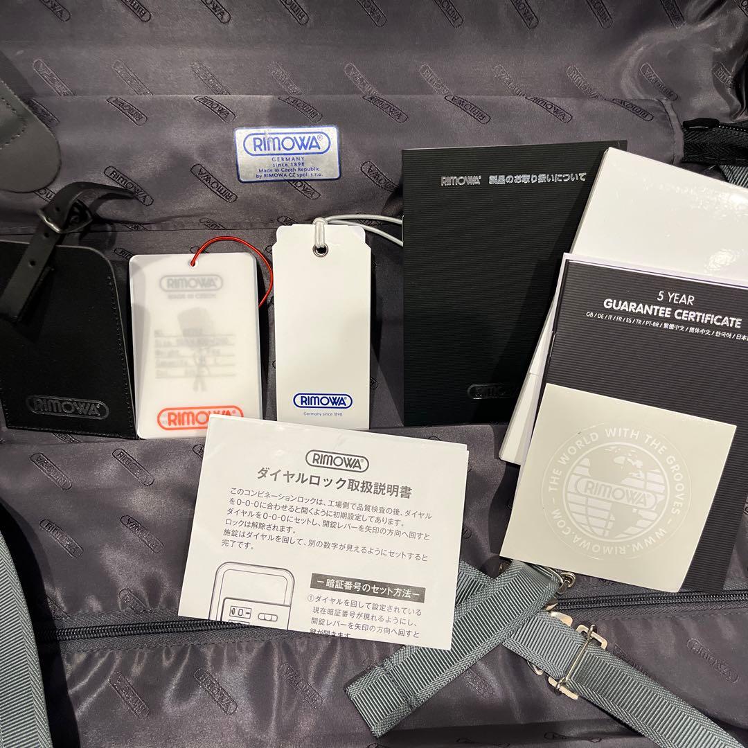 RIMOWA サルサ　ソフトケース　ネイビー　35L