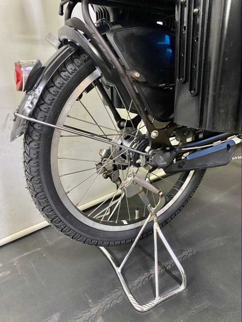 1年保証 送料無料　ブリヂストン　20インチ　子供乗せ　茶色　電動アシスト自転車