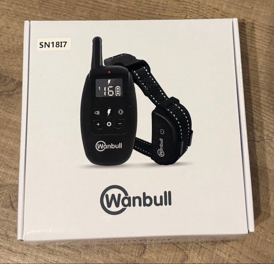 Wanbull ワンブル　しつけ用首輪 ブラック