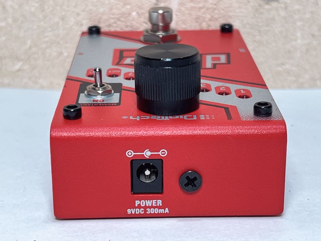 DigiTech drop ギターエフェクター 赤