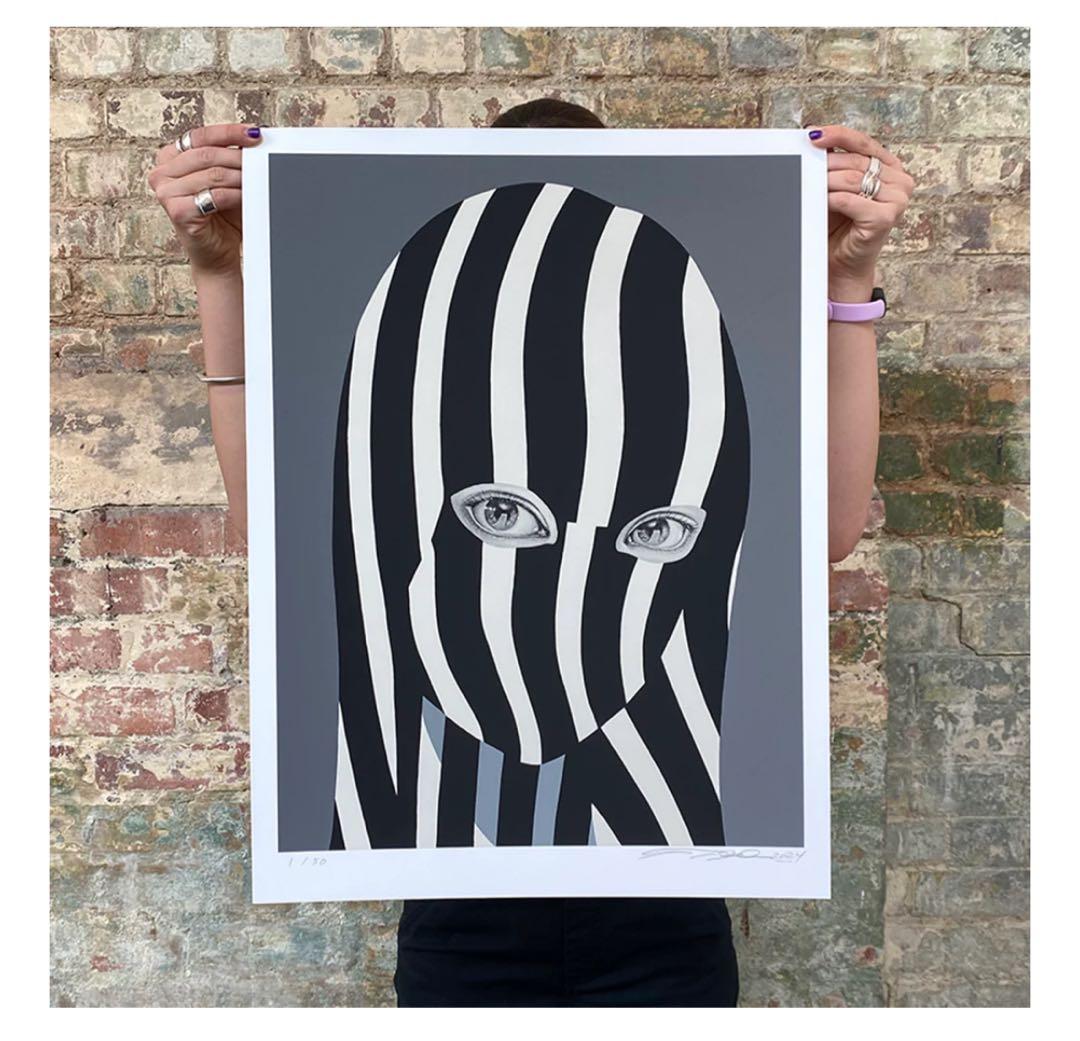 松山しげき PORTRAIT OF DAZZLE シルクスクリーン ED 50