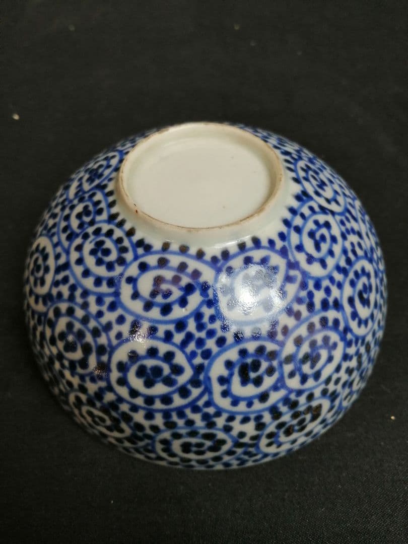 【茶道具】伊万里焼　蛸唐草文茶碗　茶碗A410