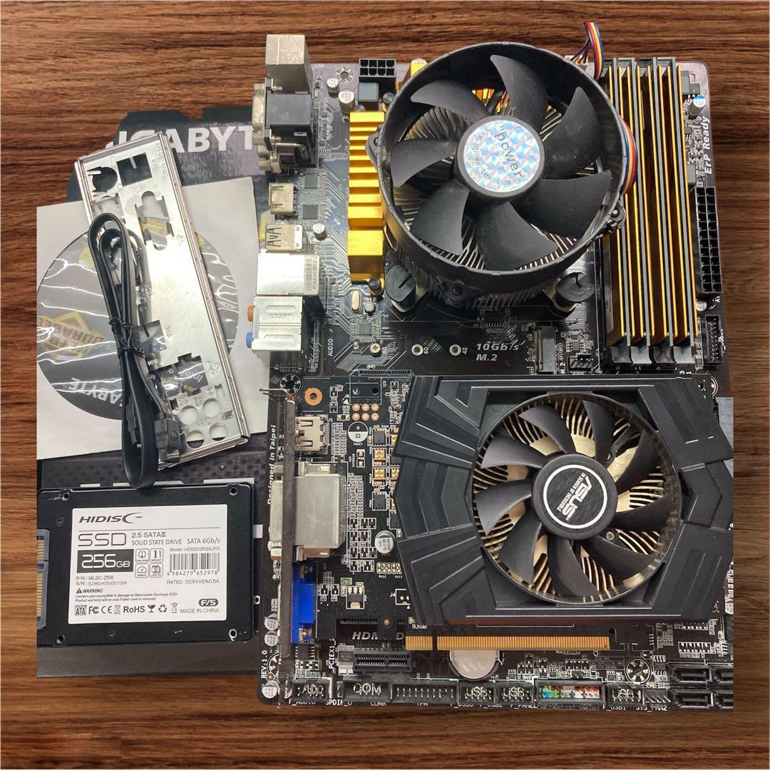 【週末値引き中！】gtx750ti i7-4770,H97,16gb,256gb