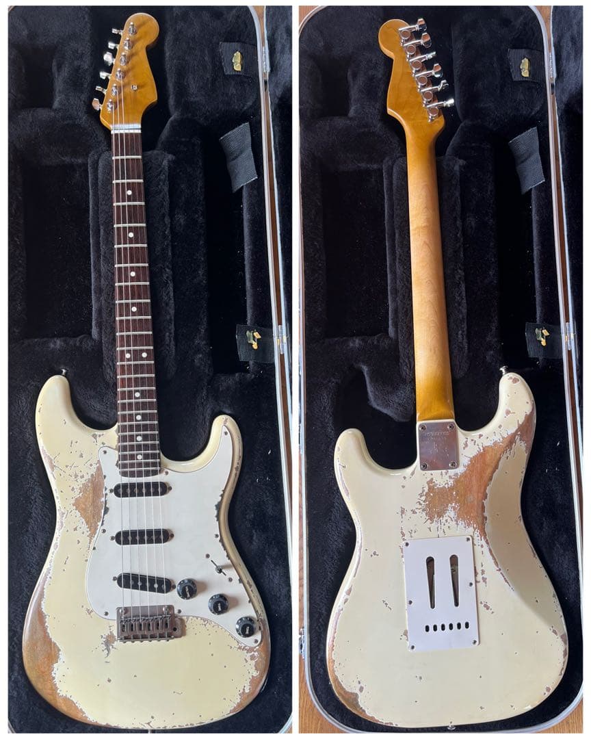 ハードレリック80sコンポストラトキャスター/マホガニーボディ/アルニコシングル