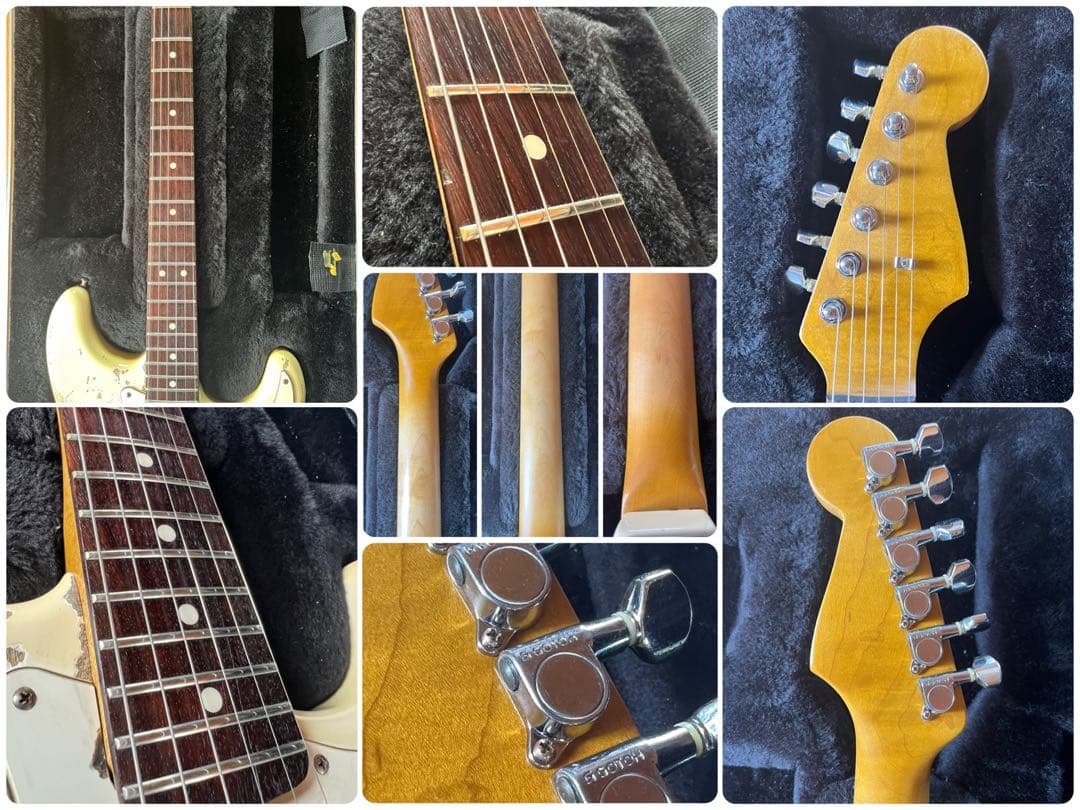 ハードレリック80sコンポストラトキャスター/マホガニーボディ/アルニコシングル