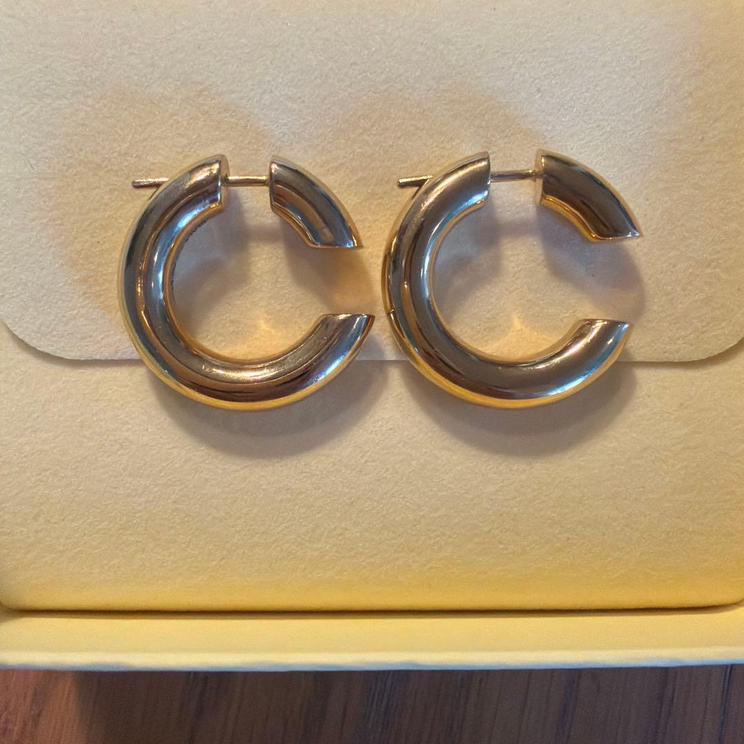 MARIA BLACK ゴールド フープピアス限定デザイン