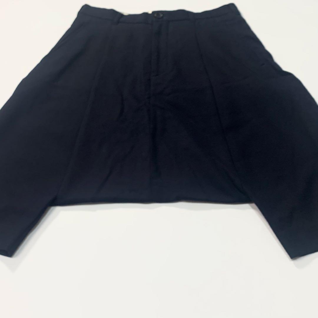 ウ*ィ様 コムデギャルソン 10SS ウール サルエル ショートパンツ ショーツ