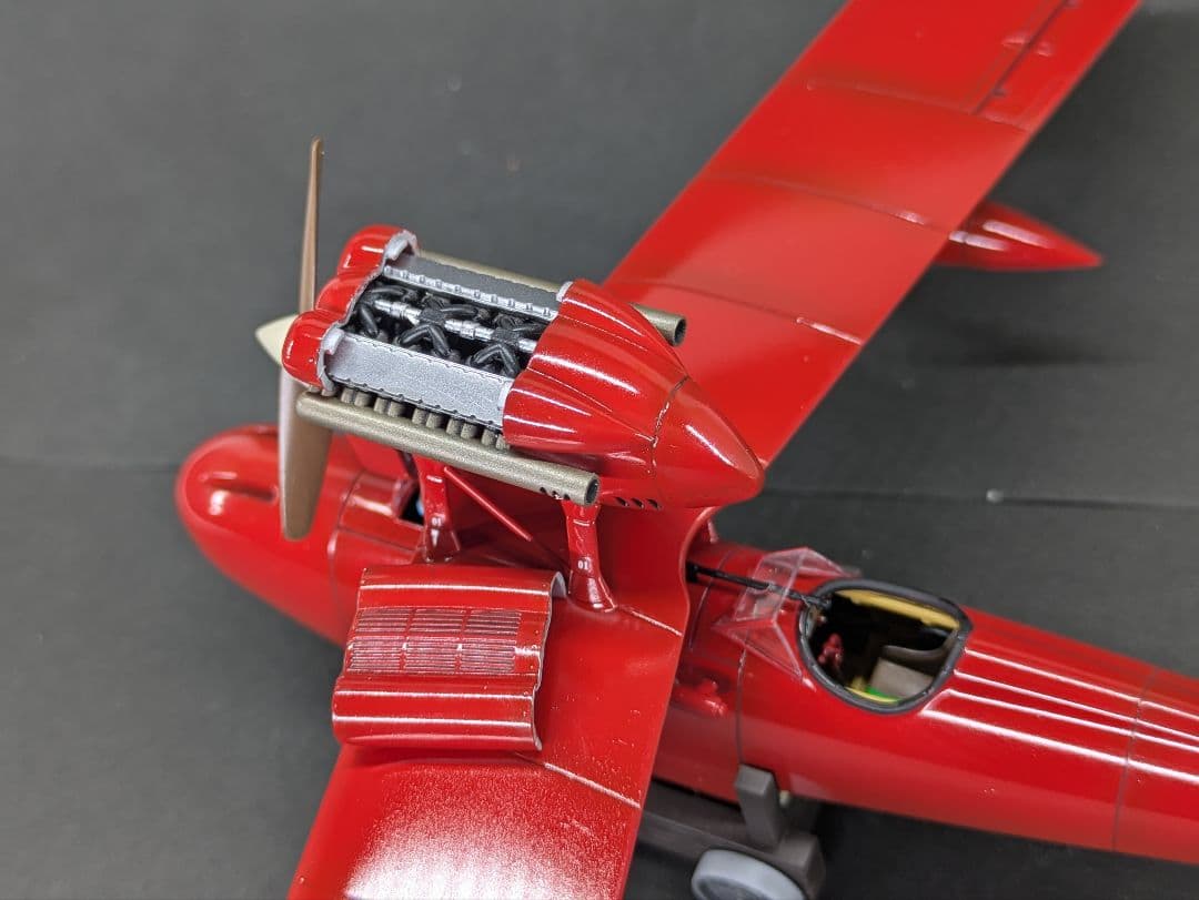 紅の豚　1/48 サボイアS21.F 後期型　プラモデル完成品
