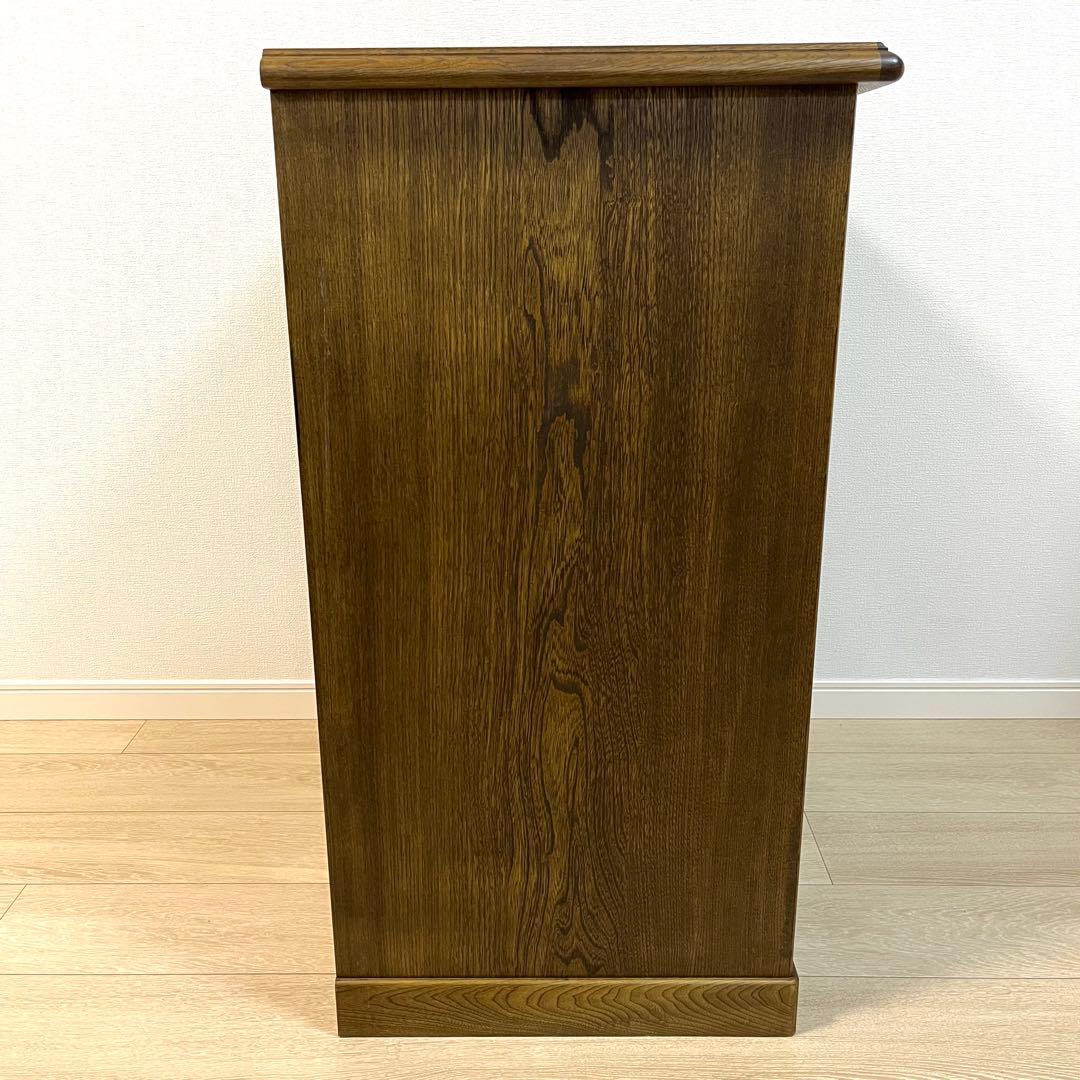 (こ50)戸塚刺繍 風景画 木製多段チェスト 洋箪笥