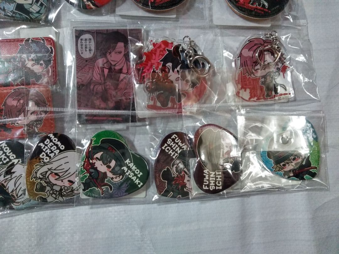 桃源暗鬼 缶バッジ レザーバッジ アクリルキーホルダー 他 まとめ売り