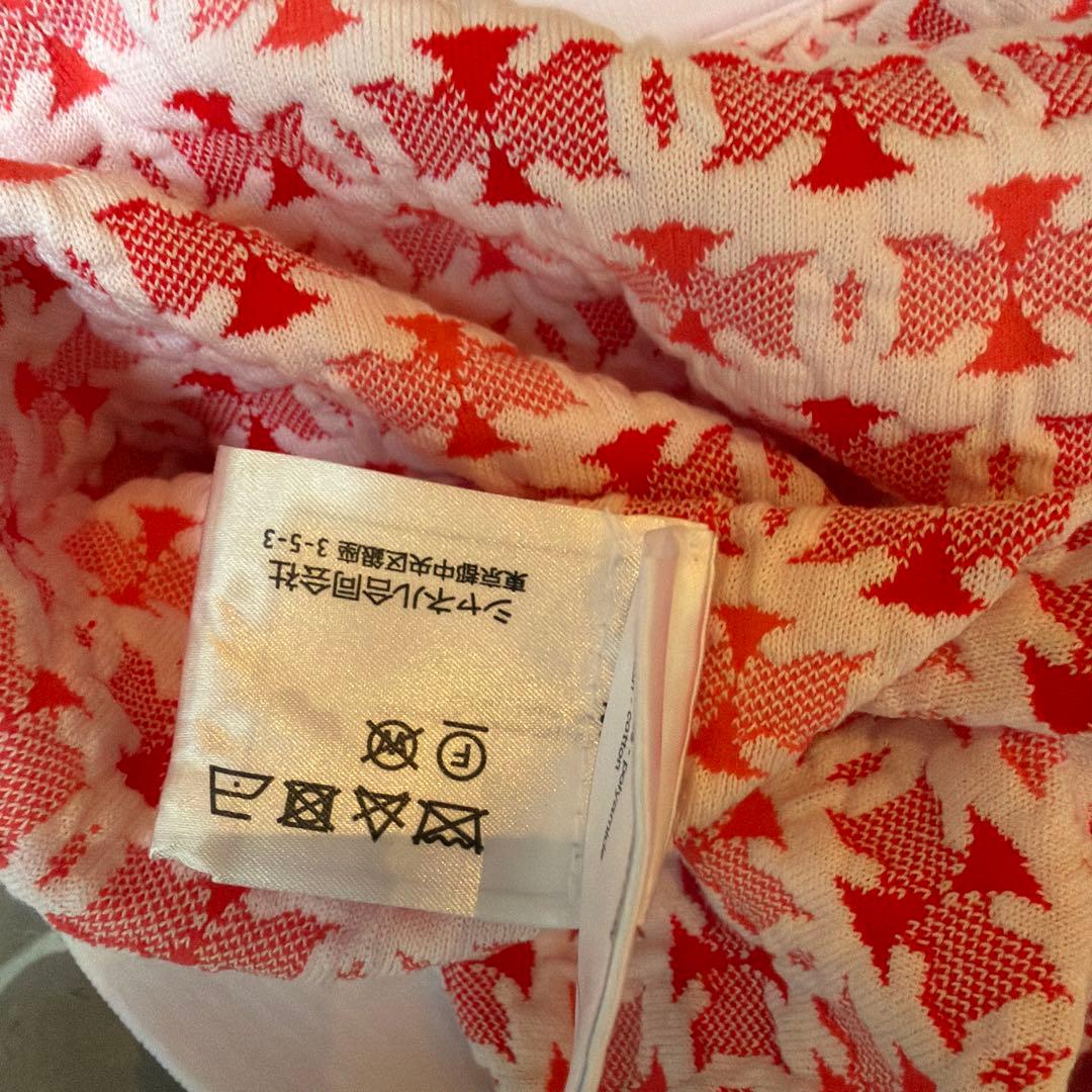 赤と白のタイトスカート 36 CHANEL シャネル