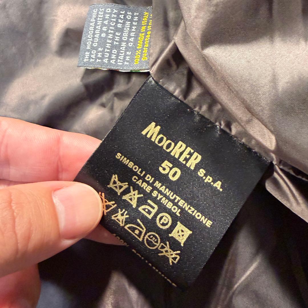 ムーレー MOORER GABO-OP スタンドカラーブルゾン A-1 50
