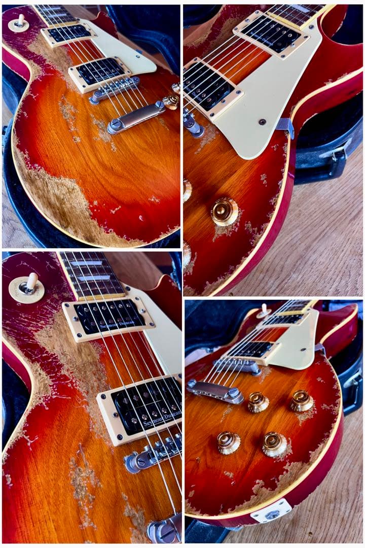 ハードエイジドレスポールスタンダードタイプ/セイモアダンカン×オイルコンデンサー