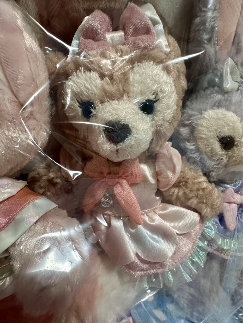 バケパ ポージープラッシー ダッフィー＆フレンズ カラフルハピネス 3体セット