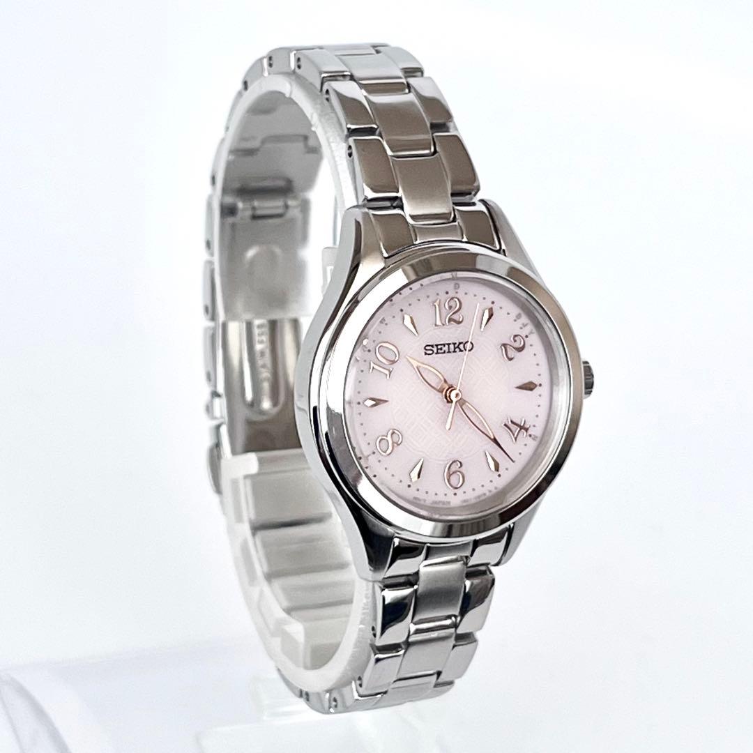 セイコー SEIKO レディース腕時計 稼働 電波ソーラー 磨き済み s2105