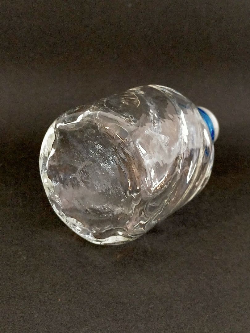 新品　吹きガラス　モール 栓付瓶 三宅吹き硝子工房 三宅義一